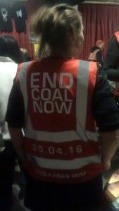 Cycle to End Coal Now jacket