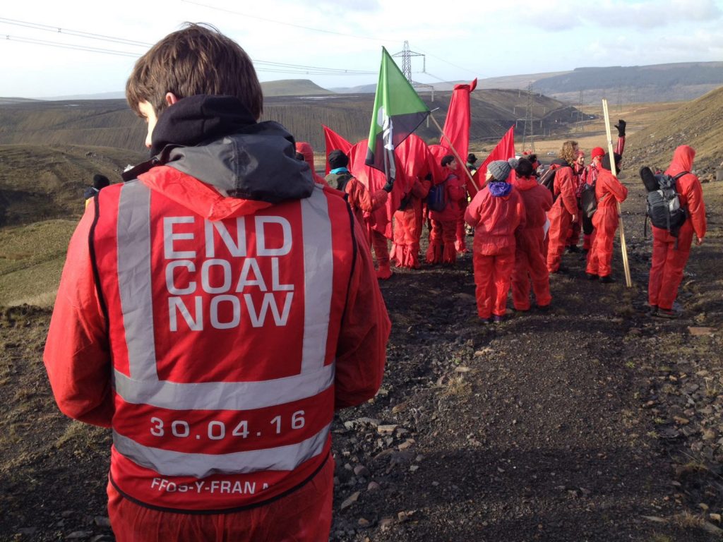 End Coal Now action - May2016