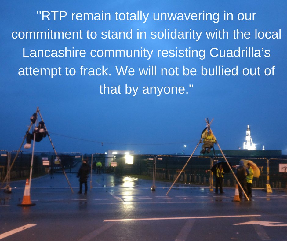 RTP response to Cuadrilla